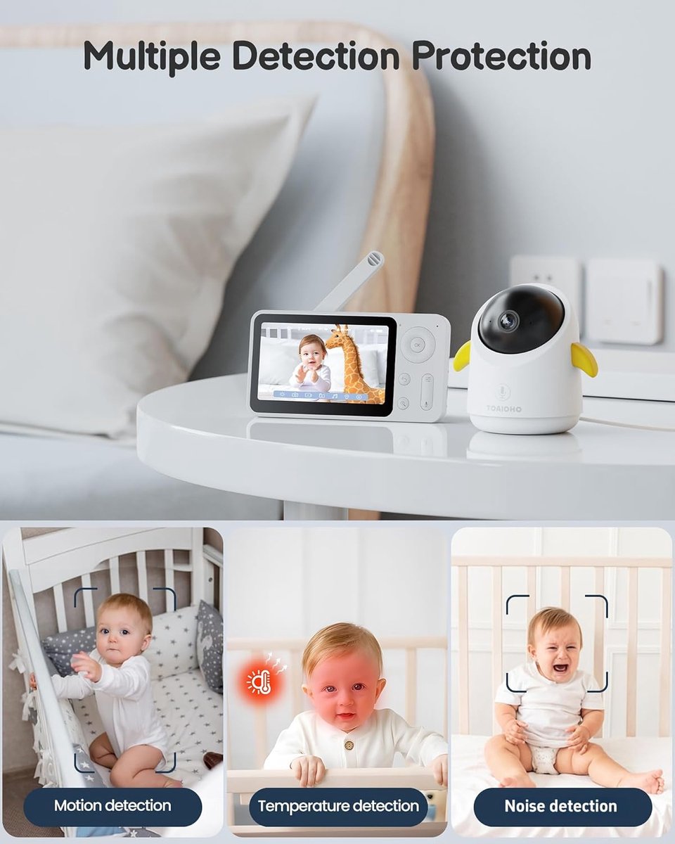Boifun Baby 1SM WiFi Video Babyfoon met Camera