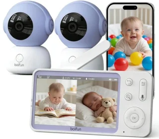BOIFUN Babyfoon 2-camera systeem
