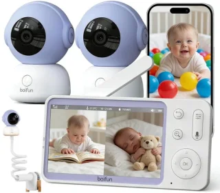 BOIFUN Babyfoon 2 Camera's