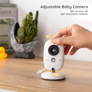 BOIFUN Babyfoon met camera 3,2 inch scherm