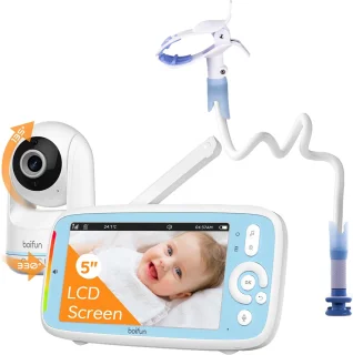 BOIFUN Video Babyfoon 5-inch 720P IPS 360 Camera