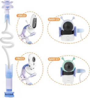 BOIFUN Video Babyfoon 5-inch 720P IPS 360 Camera