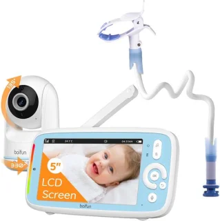 BOIFUN Video Babyfoon 5-inch 720P IPS 360 Camera