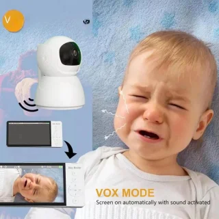 Botec Babyfoon met Camera 360° Draaibaar