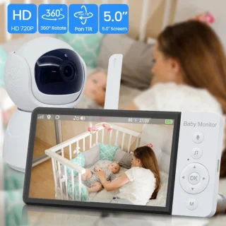 Botec Babyfoon met Camera 360° Draaibaar
