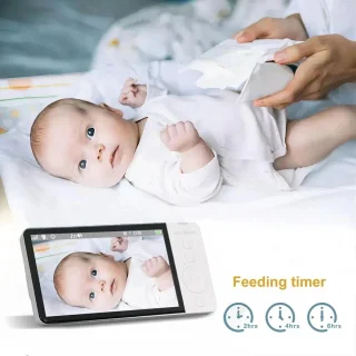 Botec Babyfoon met Camera 360° Draaibaar