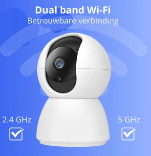 Brand '82 Babymonitor Met Camera Wit