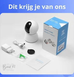 Brand '82 Babymonitor Met Camera Wit