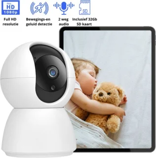 Brand '82 Babymonitor Met Camera Wit