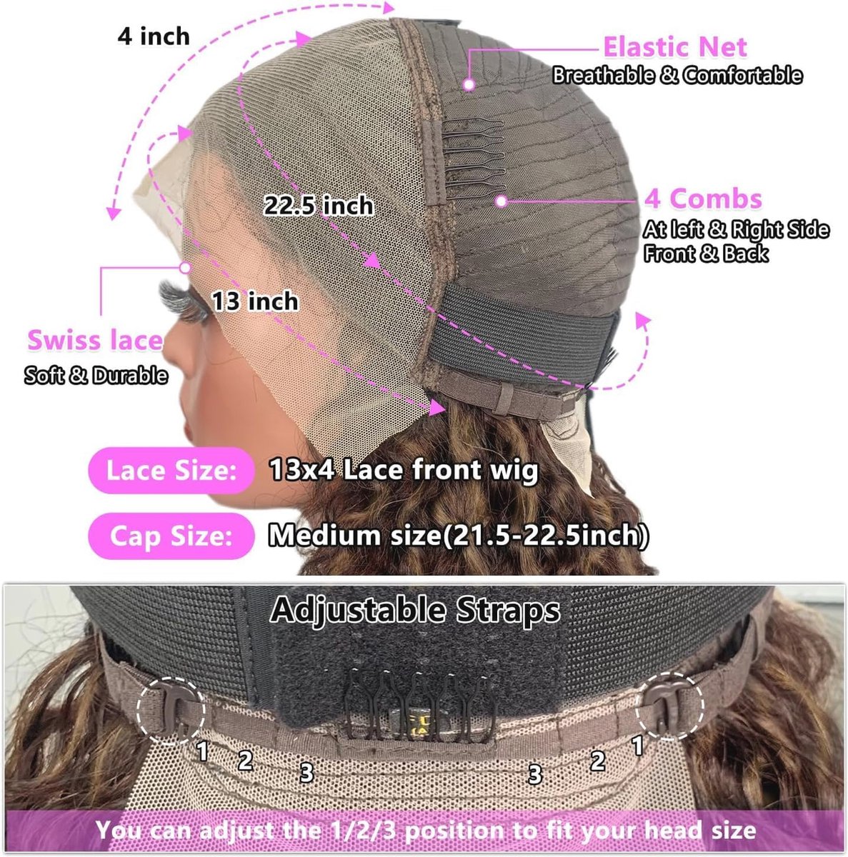 Wat vinden we goed aan de Braziliaans Mensenhaar Diepe Krullige Bob Pruik 13x4 Lace Front 8 Inch 180% Dichtheid