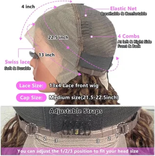 Braziliaans Mensenhaar Diepe Krullige Bob Pruik 13x4 Lace Front 8 Inch 180% Dichtheid