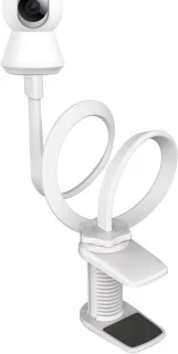 Camera beugel voor babyfoon, 52 cm, zilver