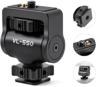 Camera-monitoradapter met koudschoenbevestiging