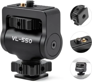 Camera monitoradapter met koudschoenbevestiging