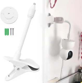 Camerahouder voor babyfoon 25 cm wit