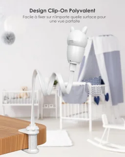 Camerahouder voor babyfoon en monitor