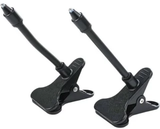 Cameraklemhouder voor babyfoon – 2 stuks – zwart