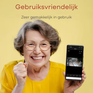 Camicoo Babyfoon met Camera 2K 3MP 32GB Wit