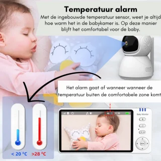 Caryota Babyfoon met camera