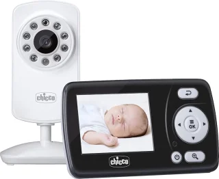 Chicco Smart Babyfoon 2-delig Zwart/Wit