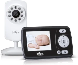 Chicco Smart Babyfoon 2-delig Zwart/Wit