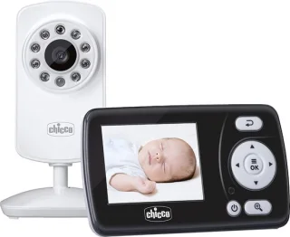 Chicco Smart Babyfoon 2-delig Zwart/Wit