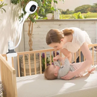 Clip-opladerhouder voor babyfoon