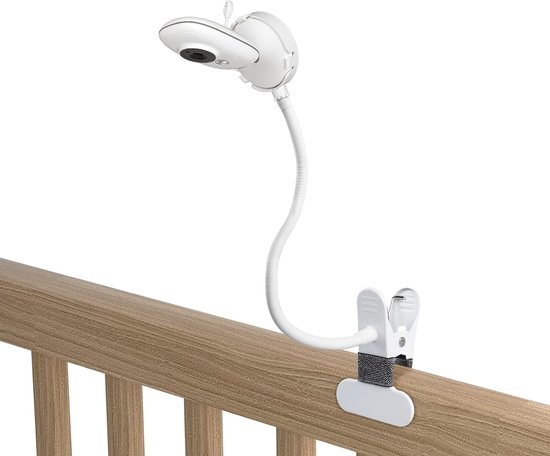 Cliphouder Flexibele Arm Wit voor LCD-scherm
