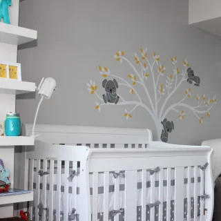 Clipklembevestiging voor babyfoon