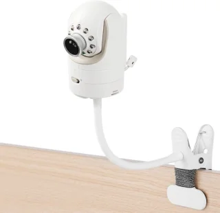 Clipklembevestiging voor babyfoon