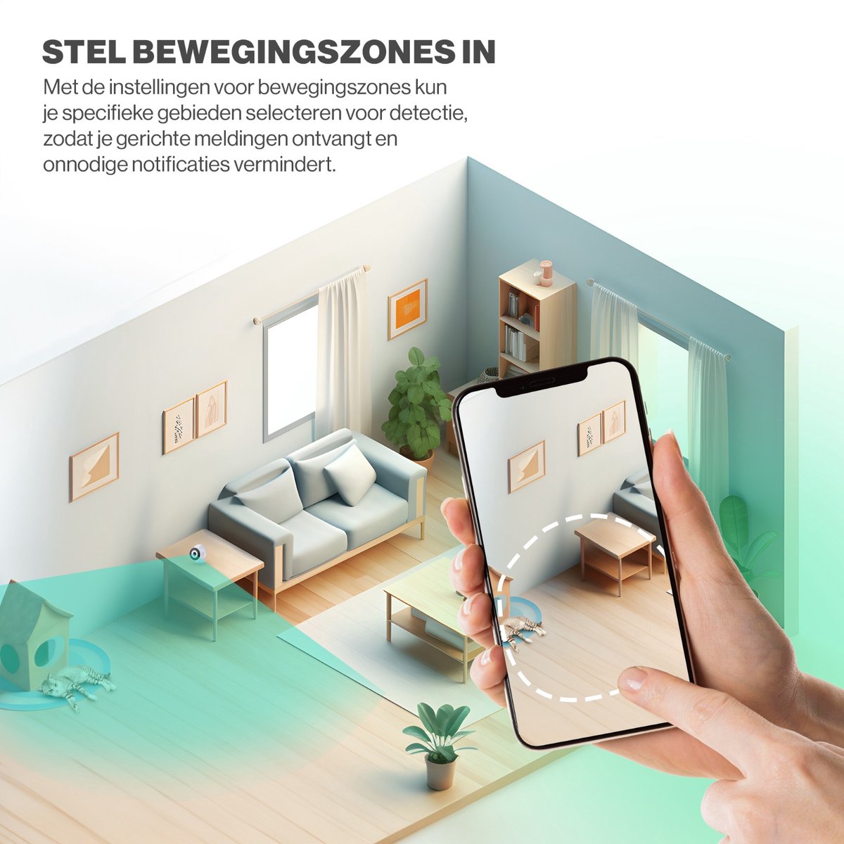 CoolFule Babyfoon 2K HD Camera