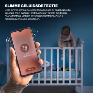 CoolFule Babyfoon 2K HD Camera