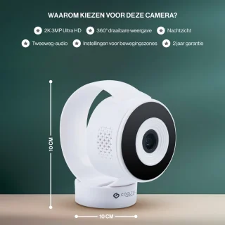 CoolFule Babyfoon 2K HD Camera