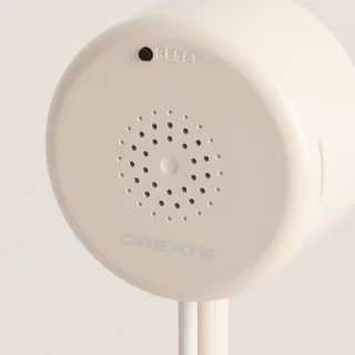 CREATE BABY CAM CONNECT Babybewakingscamera - Gebroken wit