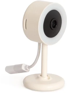 CREATE BABY CAM CONNECT Babybewakingscamera - Gebroken wit