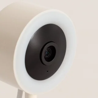 CREATE BABY CAM CONNECT Babybewakingscamera - Gebroken wit