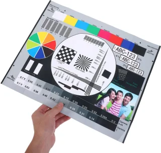 Dailygoods - kleurkalibratie testbord voor monitoren en camera's