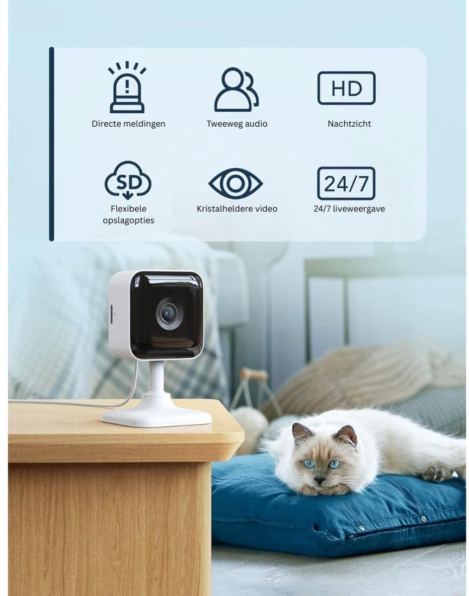 DailySupplies® Hondencamera Full HD Wit