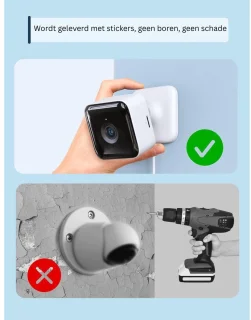 DailySupplies® Hondencamera Full HD Wit