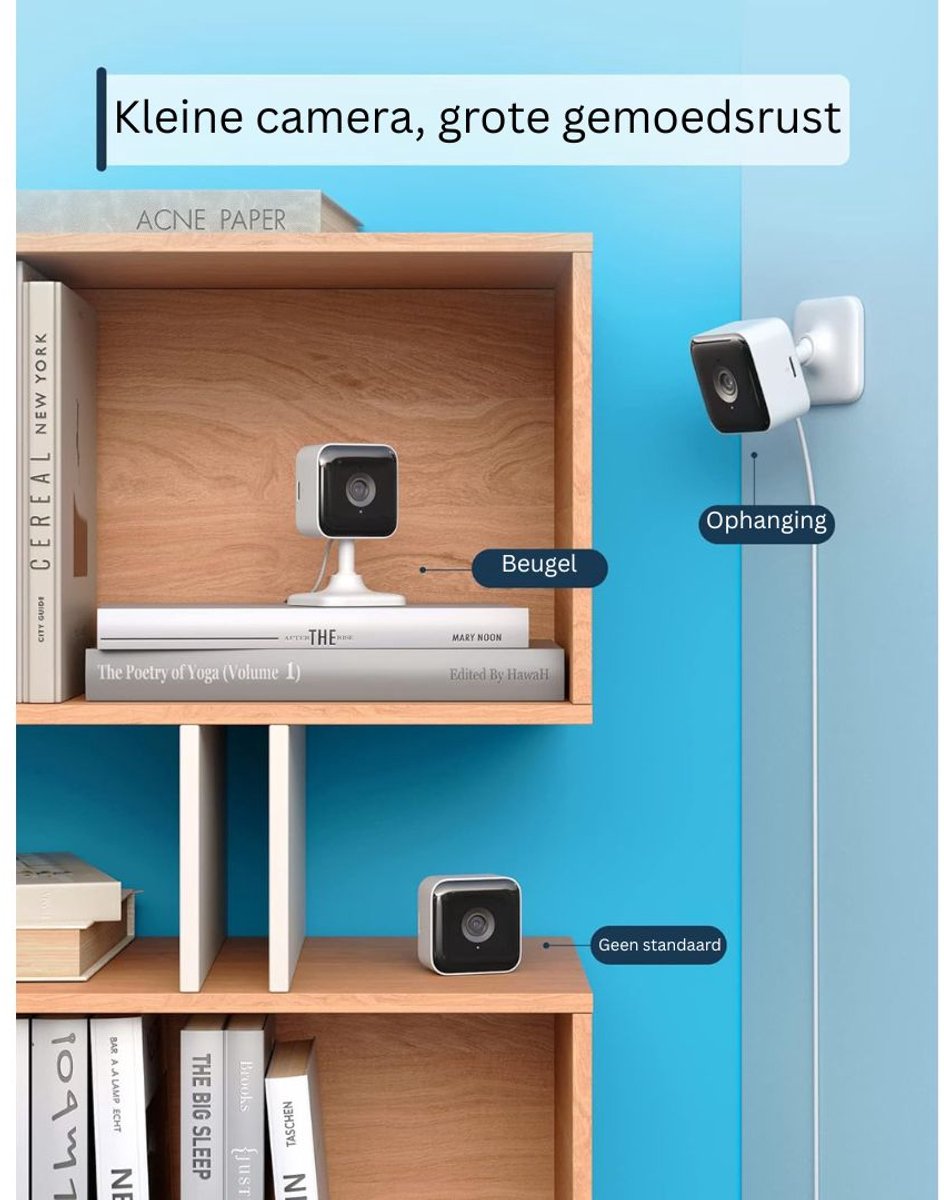 DailySupplies® Hondencamera Full HD Wit