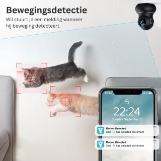 DailySupplies® Hondencamera Zwart