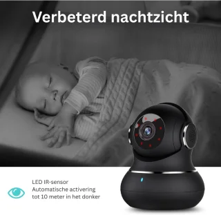 DailySupplies® Hondencamera Zwart