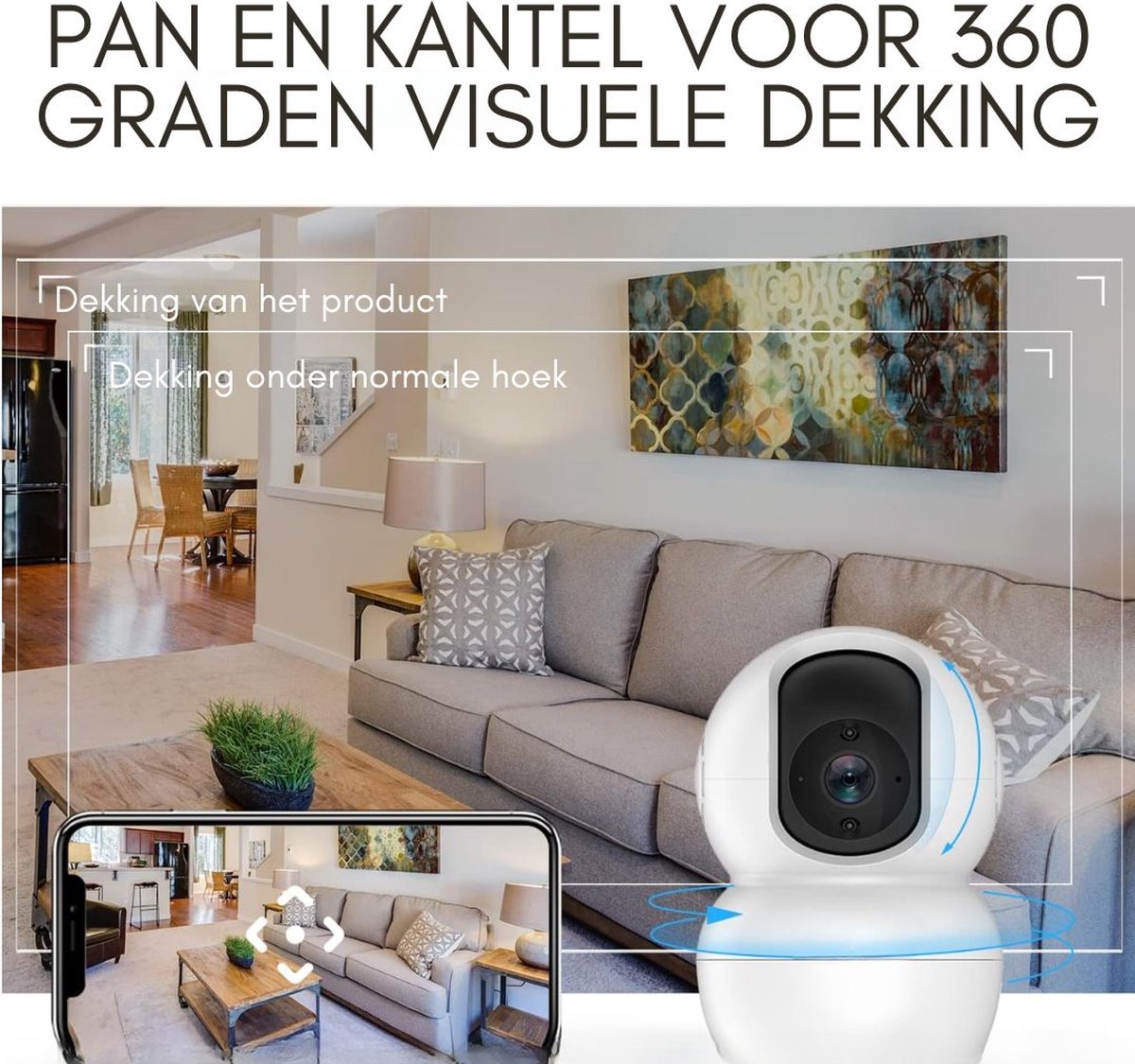 DD Babyfoon Camera met App