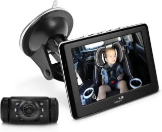 Digitale babyfoon met 43 inch monitor - zwart