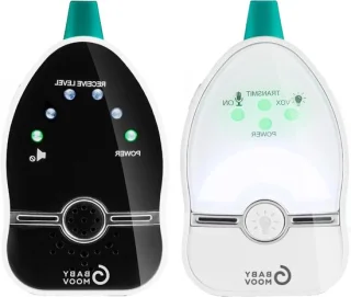 Digitale geluidsbabyfoon - wit