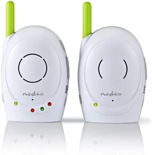 Draadloze Audio Babyfoon - Wit/Groen