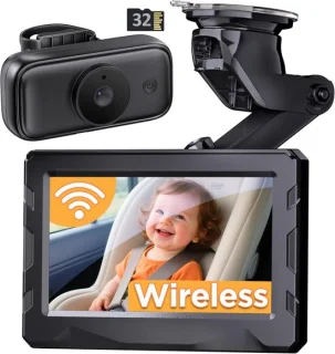 Draadloze Baby Autocamera - Babymonitor voor Auto