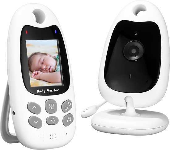 Compacte HD babycamera met groot bereik en zuinige VOX-modus