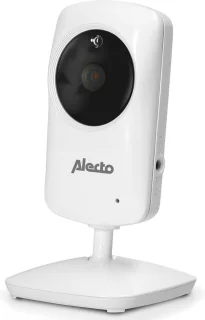Draadloze Babyfoon Extra Draaibare Indoor Camera Wit