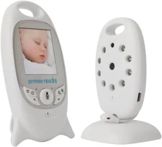 Draadloze video babyfoon wit